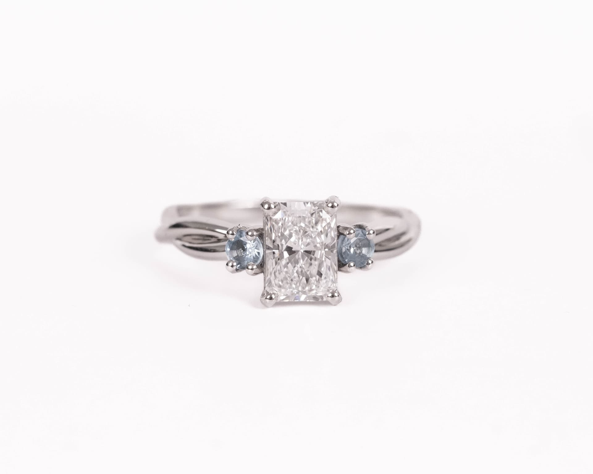 Erminia Radiant Diamond Ring